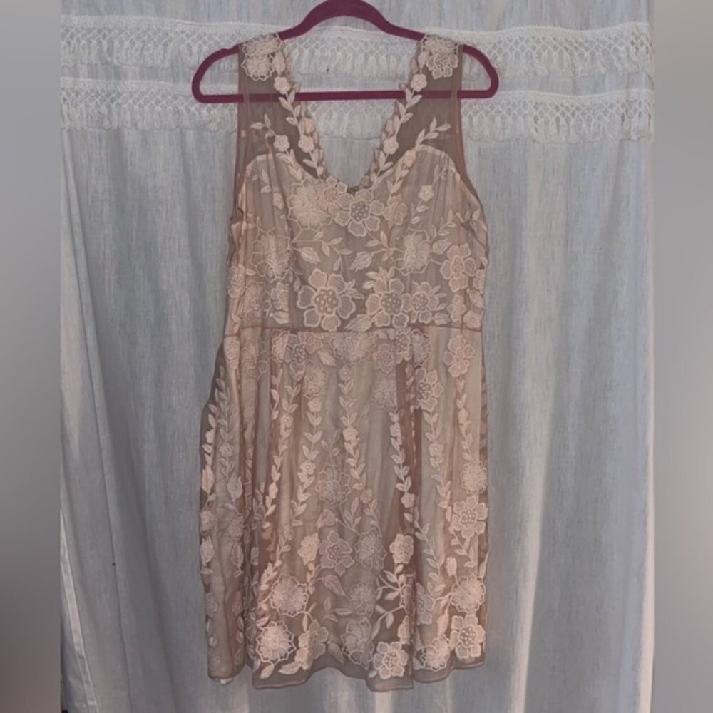 Floral Blush Dress